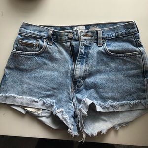 Vintage Calvin Klein short shorts.